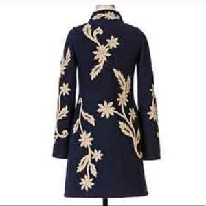 Anthropologie Thorny Edge Overcoat by Sparrow